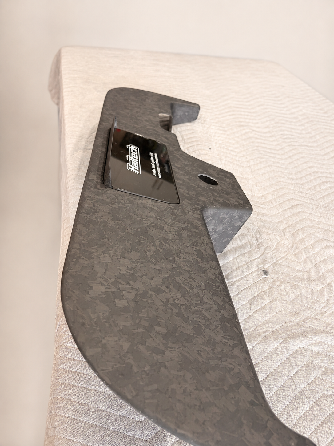 Custom carbon fibre hydrofoil wing for performance watercraft, fabricated by SeaCore Composites Queensland